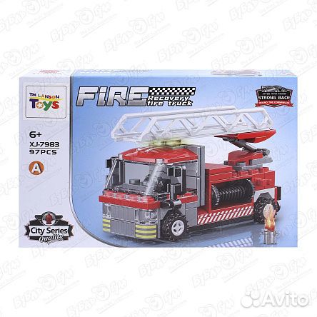 Конструктор Lanson Toys Транспорт пожарной службы