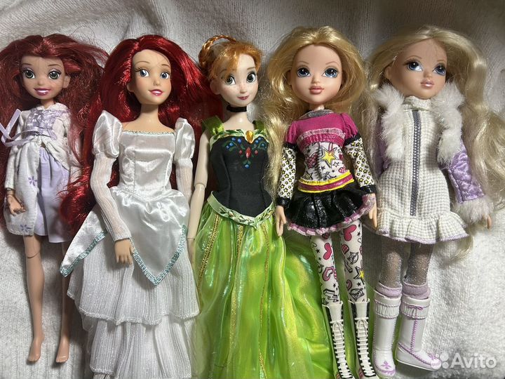 Куклы Барби (Barbie), Мокси, Rainbow High, Disney