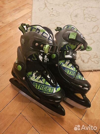 Коньки детские раздвижные 30-33