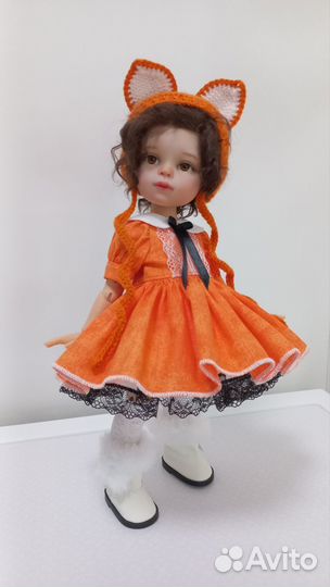 Комплект одежды для кукол Паола Рейна Лисичка