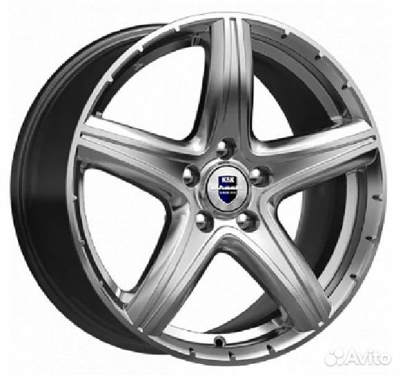 Диск кик Барракуда 7.5x17 5x120 ET34 DIA72.6 дарк