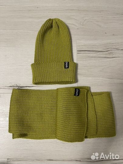 Комплект шапка и шарф