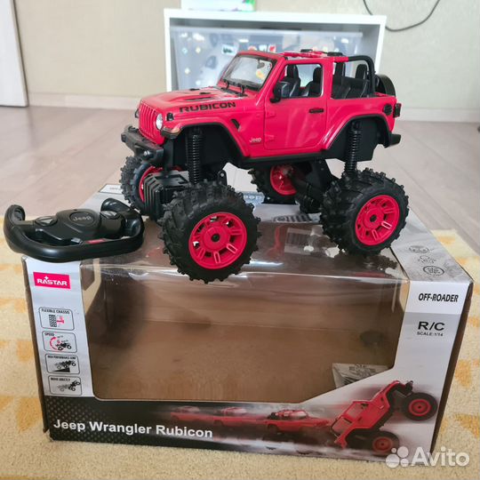 Машина на радио управление 1:14 Jeep Wrangler