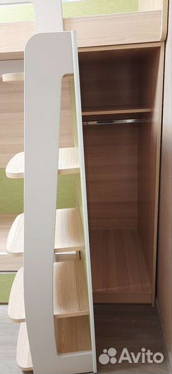 Кровать чердак двухъярусная