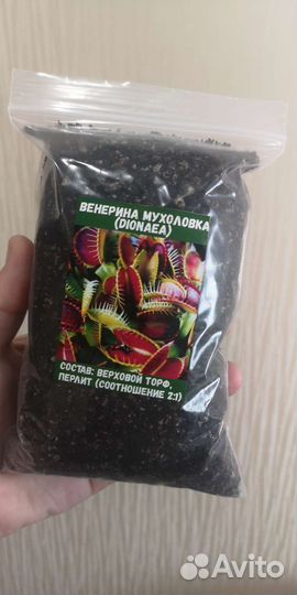 Грунт для хищных растений венерина мухоловка