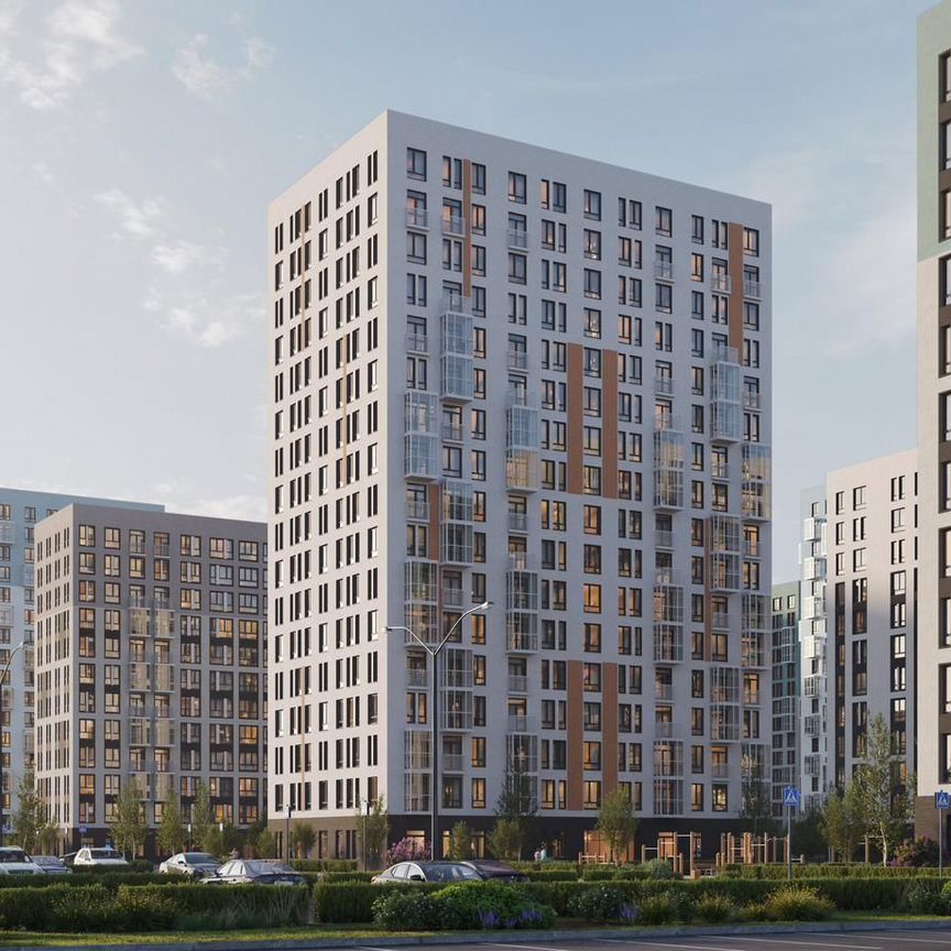 2-к. квартира, 51,3 м², 17/17 эт.