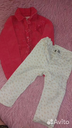 Одежда для девочки пакетом 80-86