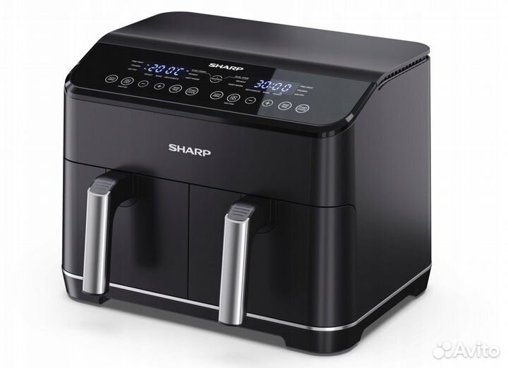 Двухзонная мультипечь Sharp AF-GD82AE-B