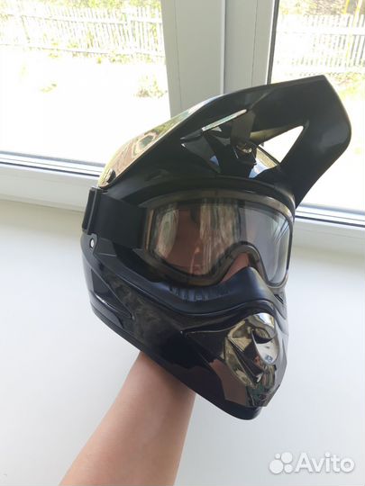 Шлем кроссовый бу