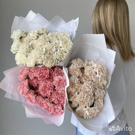 Гвоздики с доставкой