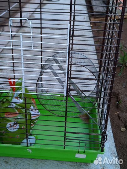 Клетка для шиншиллы, дегу 60х80х40