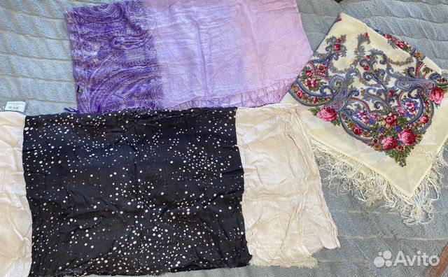 Шарфы платки палантины