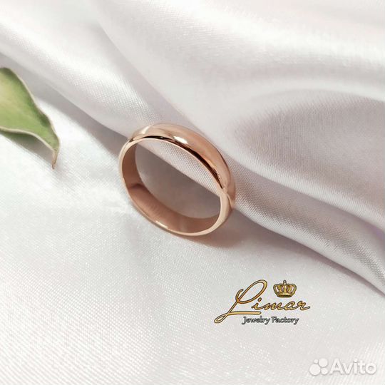 Обручальные кольца золото