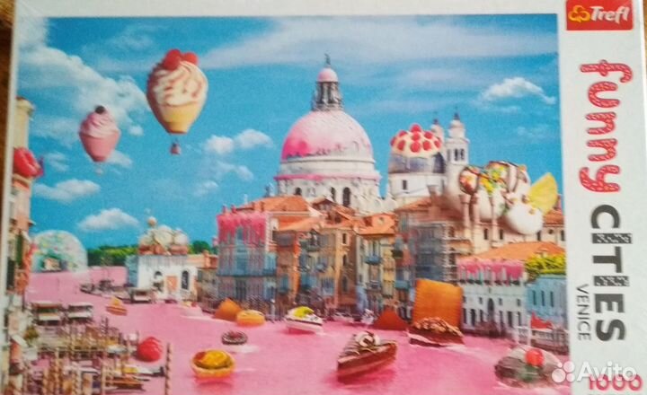 Пазл новый 1000 элементов Trefl