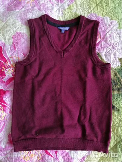 Жилетка безрукавка для мальчика 122