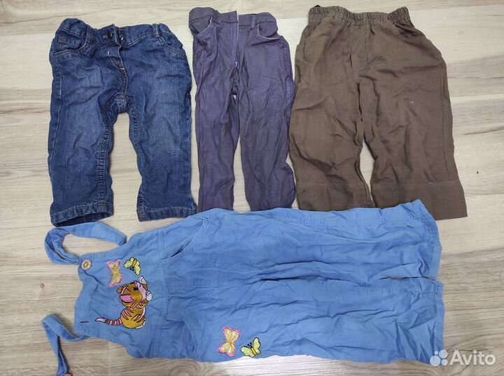 Пакет одежды для девочки 80-86 рр