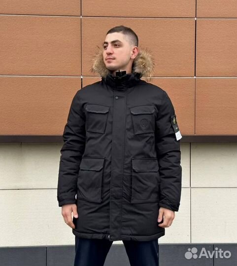 Куртка зимняя stone island парка