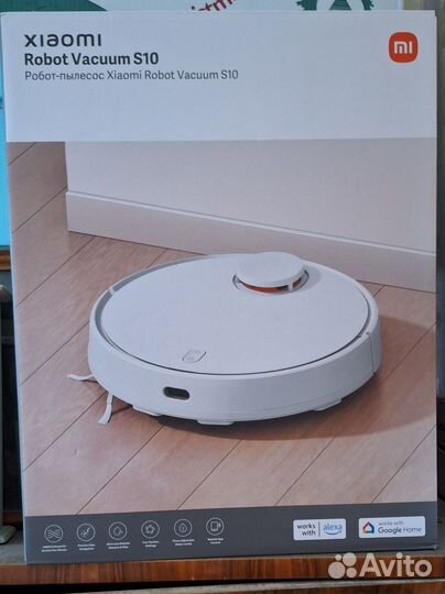 Робот пылесос xiaomi mi robot vacuum s10