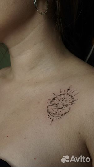 Модель на тату/тату за расходники