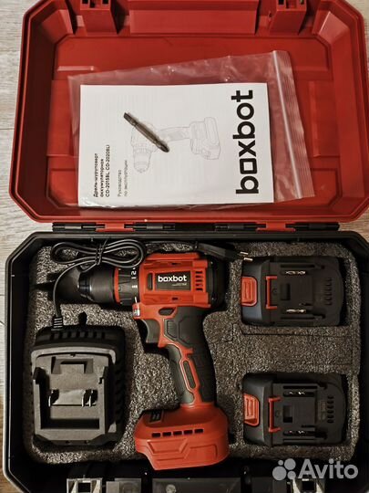 Шуруповерт бесщеточный импакт 2акб
