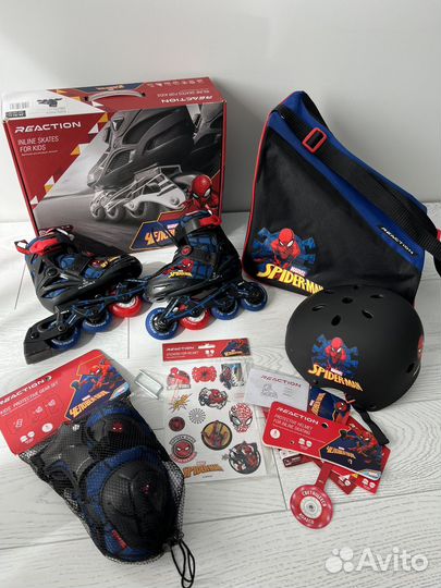 Роликовые коньки раздвижные детские 26-31