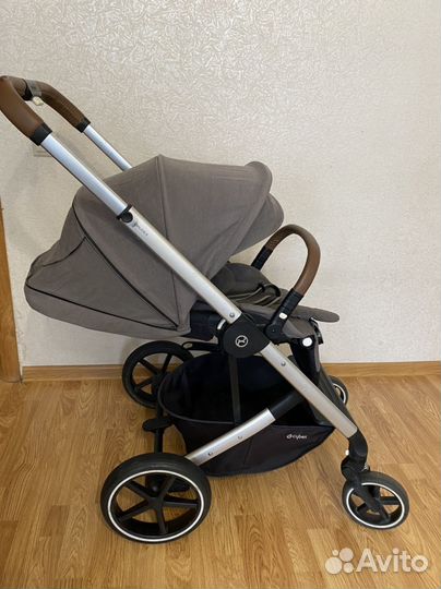 Прогулочная коляска cybex balios s lux soho grey