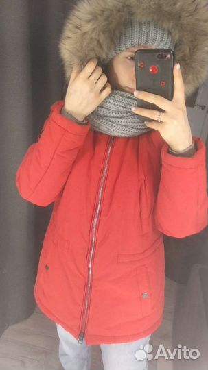 Куртка зимняя женская Бренд- FlNN flare 44 46