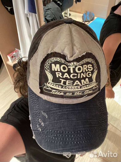 Винтажная гоночная кепка