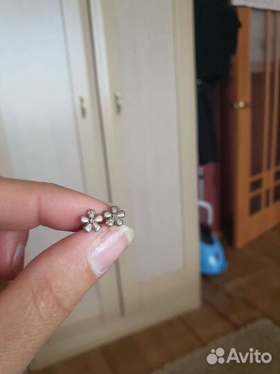 Серьги серебро 925