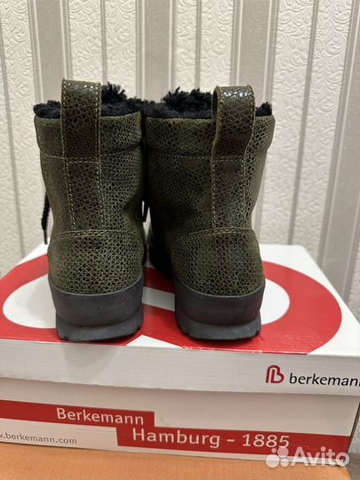 Новые зимние женские ботинки berkermann р.37