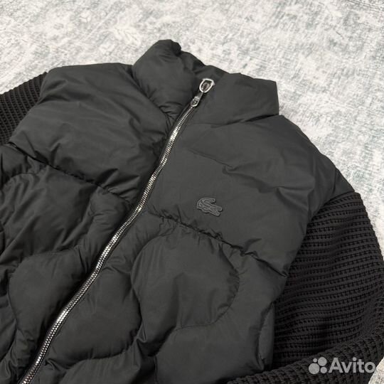 Куртка Lacoste с вязаным рукавом