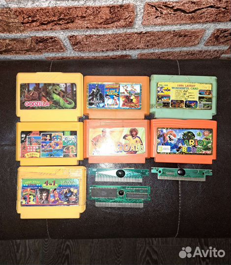 Картриджи dendy