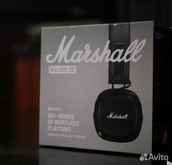 Наушники Marshall major 4 Premium 1:1