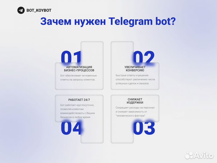 Телеграм бот под ключ + бесплатная консультация