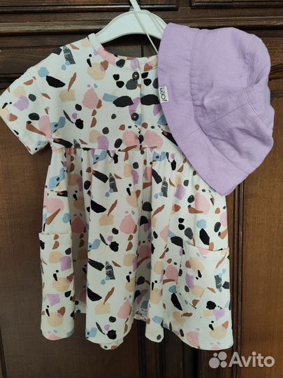 Платье next 92 и панама bungly boo 48-50