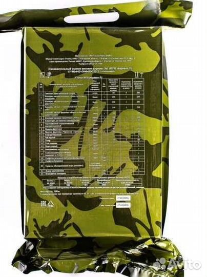 Армейский сухпаек