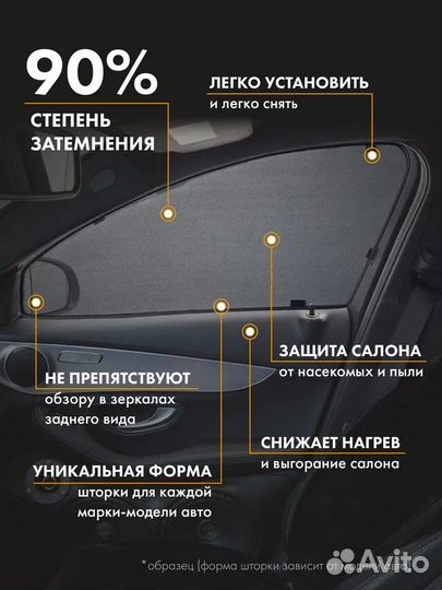 Каркасные шторки Trokot Premium - Toyota Camry 50