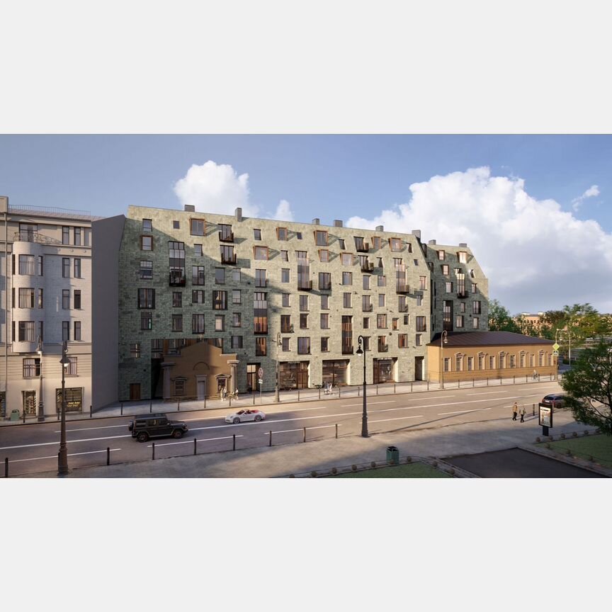 3-к. квартира, 107,1 м², 6/8 эт.