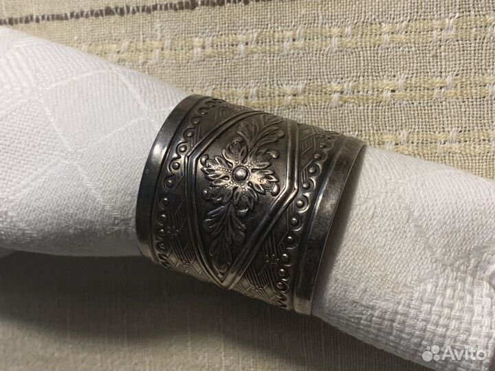 Кольца для салфеток мельхиор