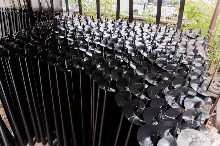 Винтовые сваи под ключ