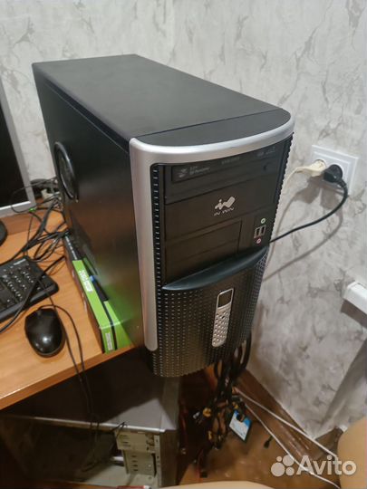 Игровой пк e5-2470v2/16gb/rx 460/ssd/hdd