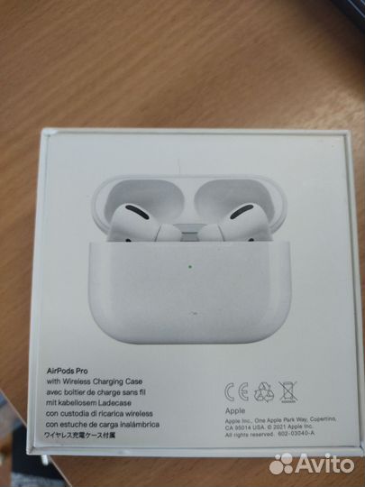 Беспроводные наушники apple airpods pro