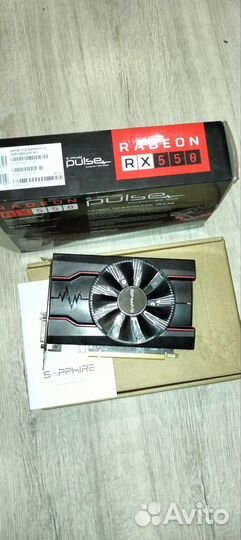 Видеокарта rx 550