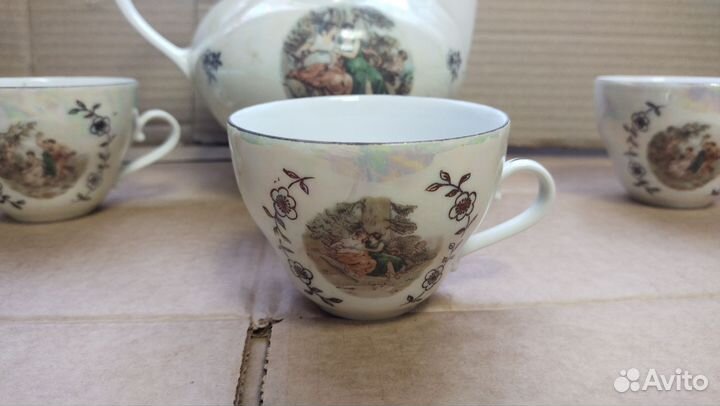 Сервиз чайный Мадонна ГДР kalha