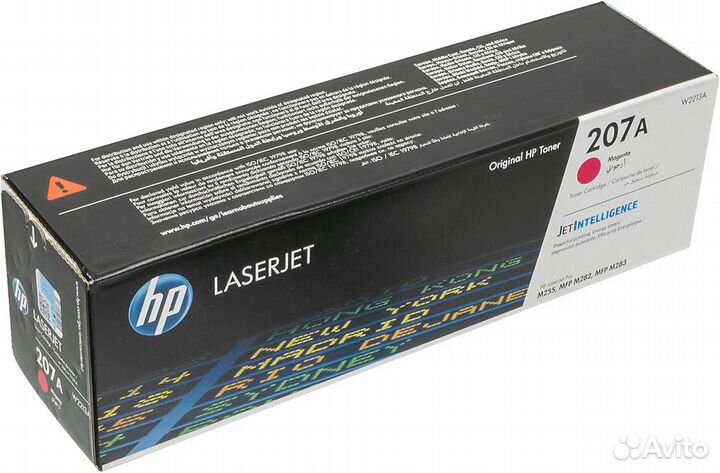 Картридж лазерный HP 207A W2213A пурпурный (1250стр.) для HP M255/MFP M282/M283