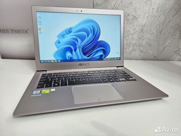 Металлический Ультрабук Asus серии Zenbook