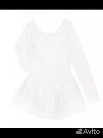 Купальник гимнастический с юбочкой р158