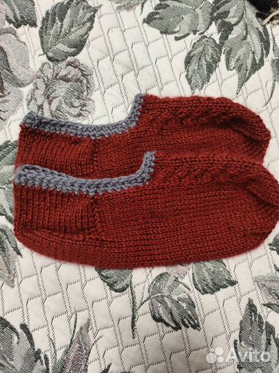 Вязанные носочки, тарочки ручной работы