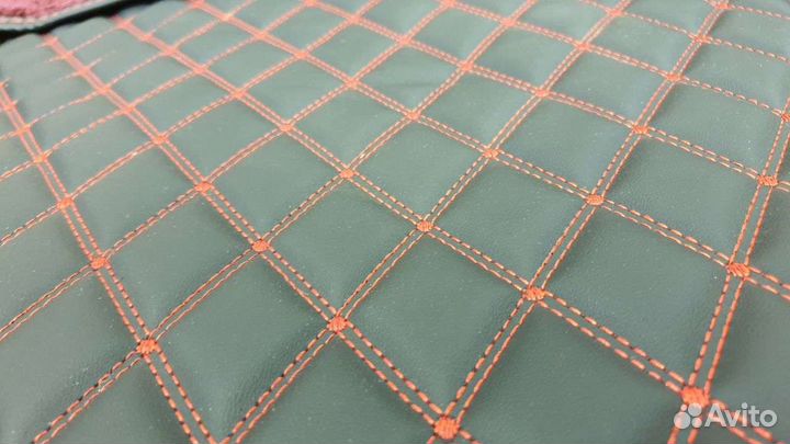 3d коврики из экокожи Mercedes Actros мр3 ровн пол