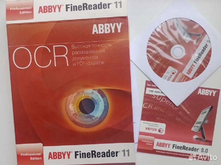 Abbyy Finereader 9.0 диск с ключом